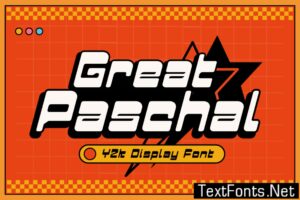 Great Paschal – Y2k Display Font WYHRXKR