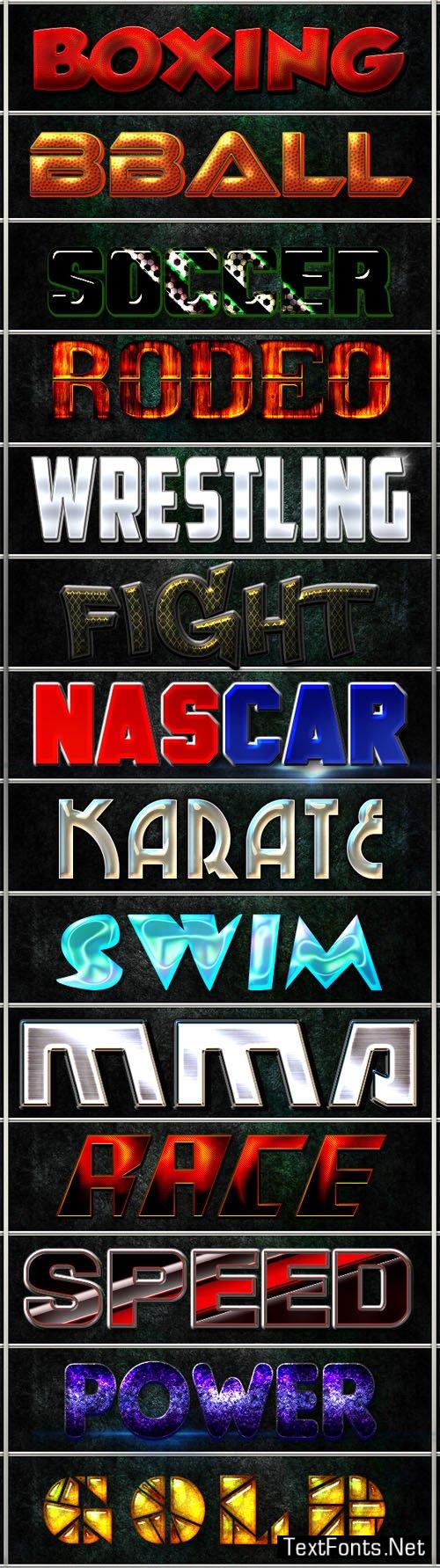 30+ Text Style Effects for Photoshop