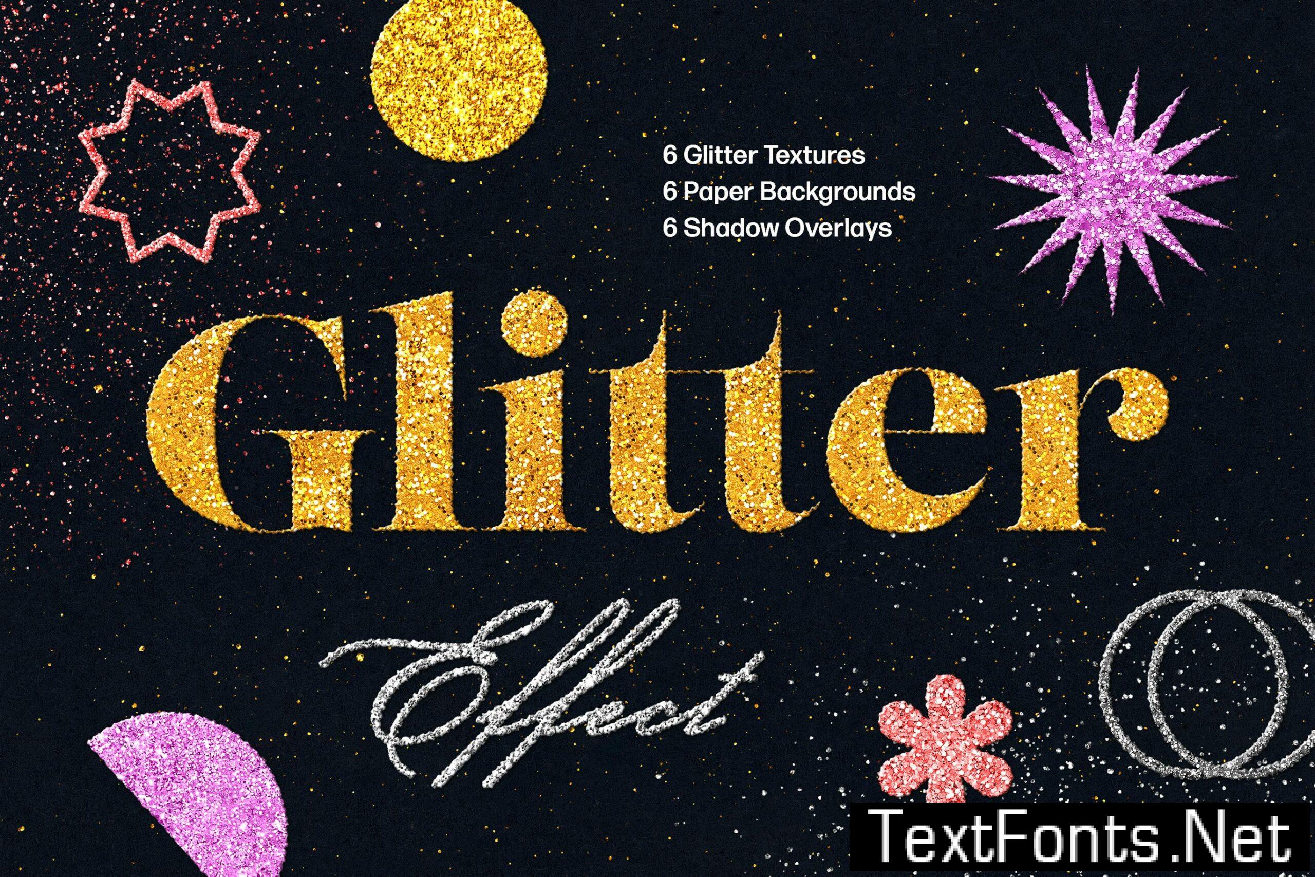 Sparkling Glitter Text & Logo Effect LEMD3LL