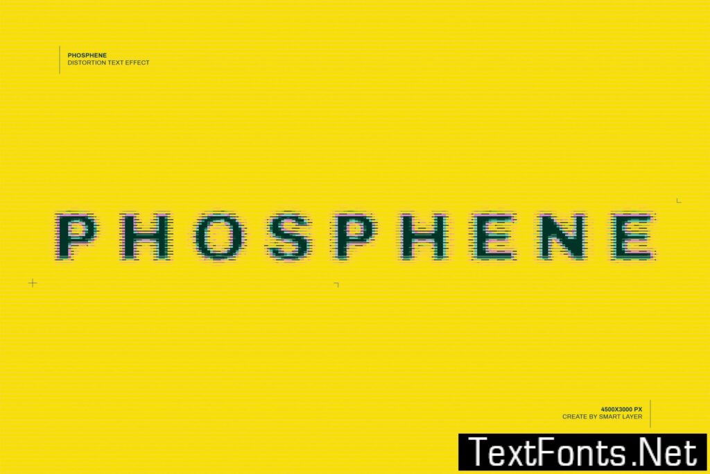 Phosphene — Glitch Distortion Text Effect MHQ73AX