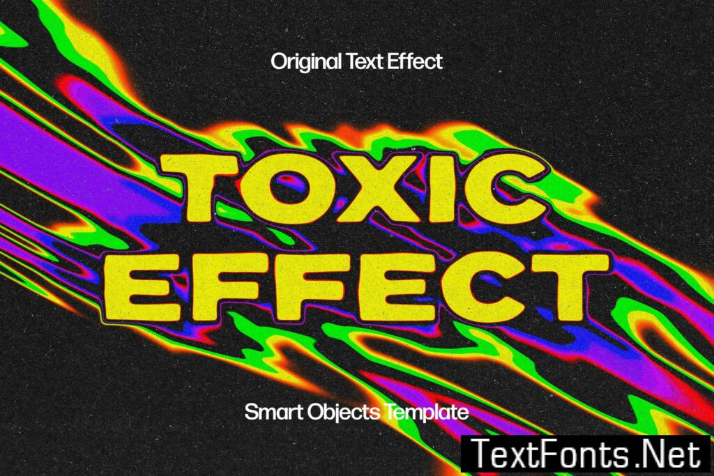 Trippy Acid Text Effect ALULBC2