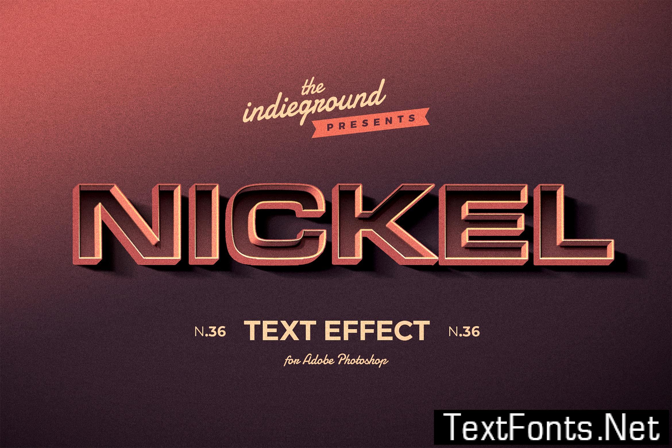 Retro Vintage Text Effect N.36 ABC8BT4
