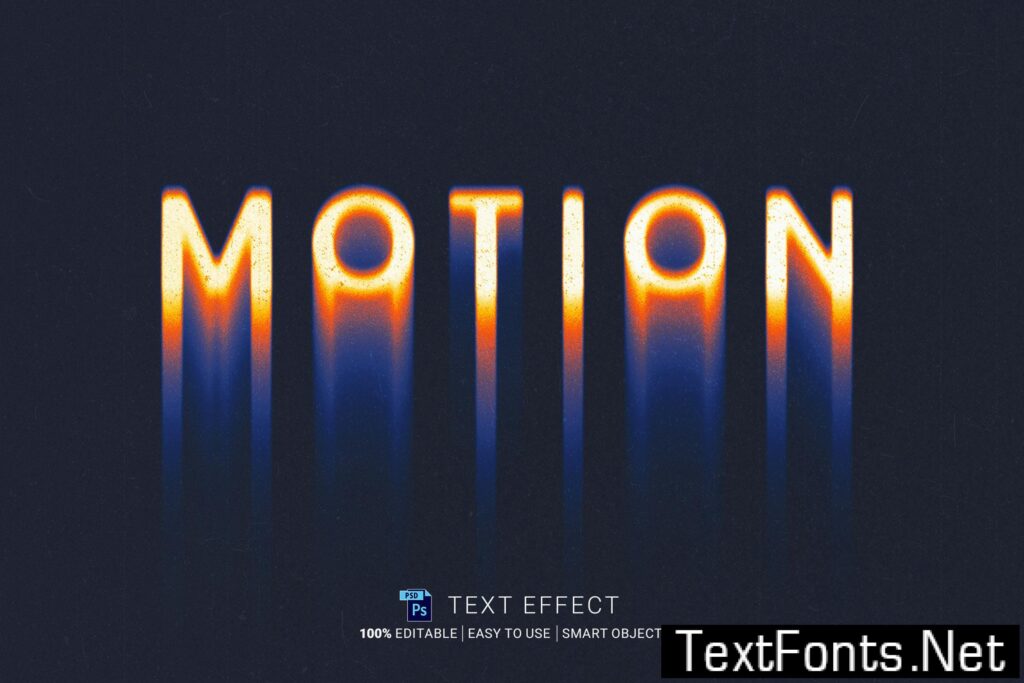 Motion Gradient Text Effect ZS32T4N