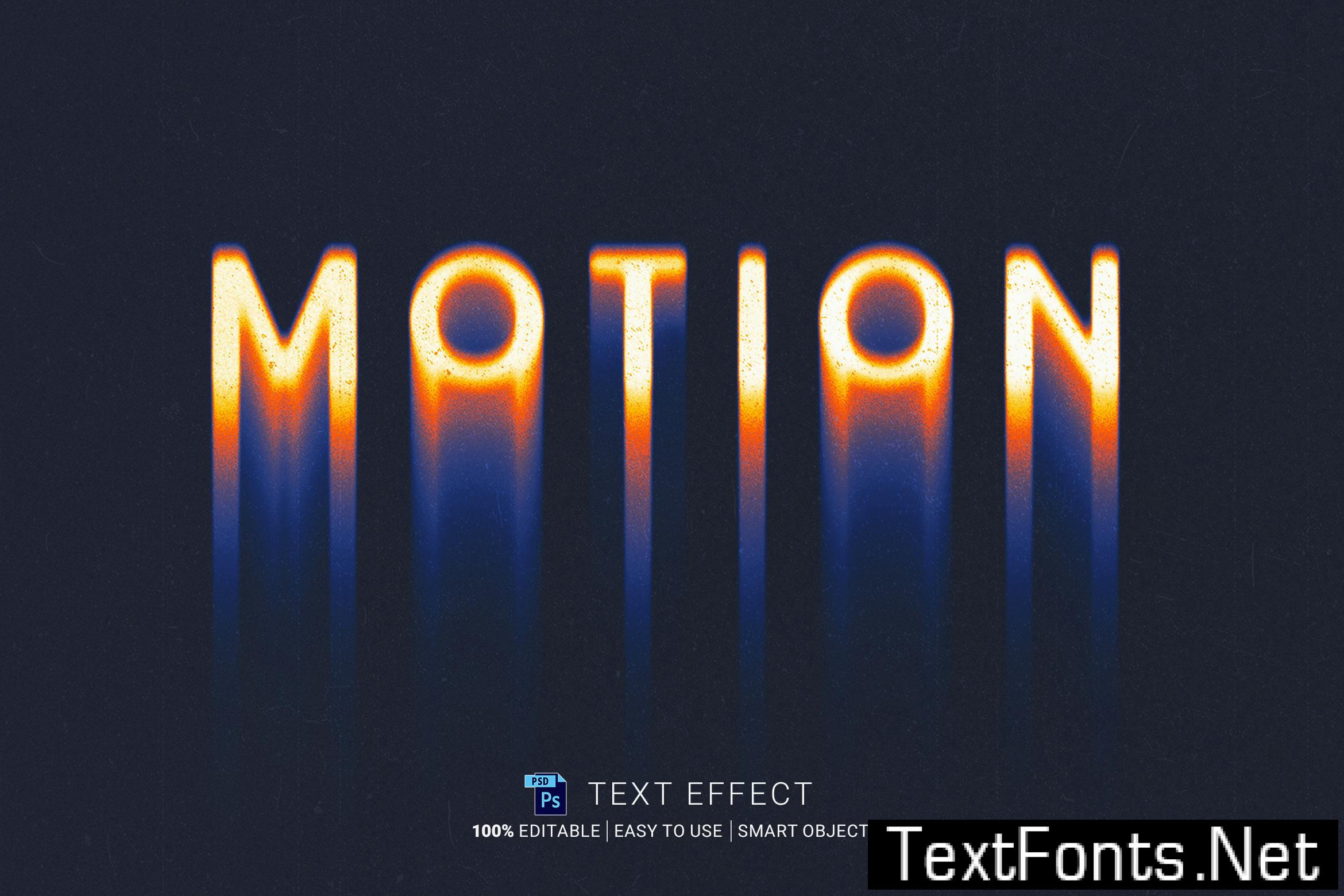 Motion Gradient Text Effect ZS32T4N