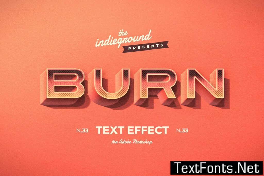 Retro Vintage Text Effect N.33 7MN8T7Z