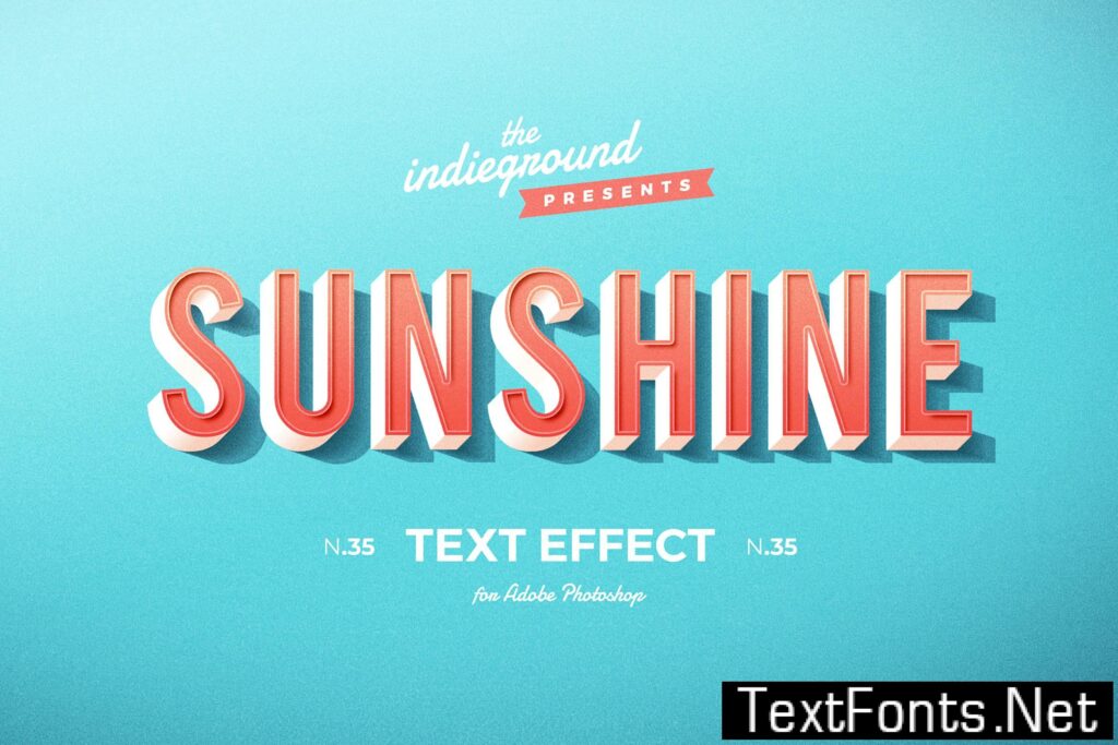Retro Vintage Text Effect N.35 2U278GY
