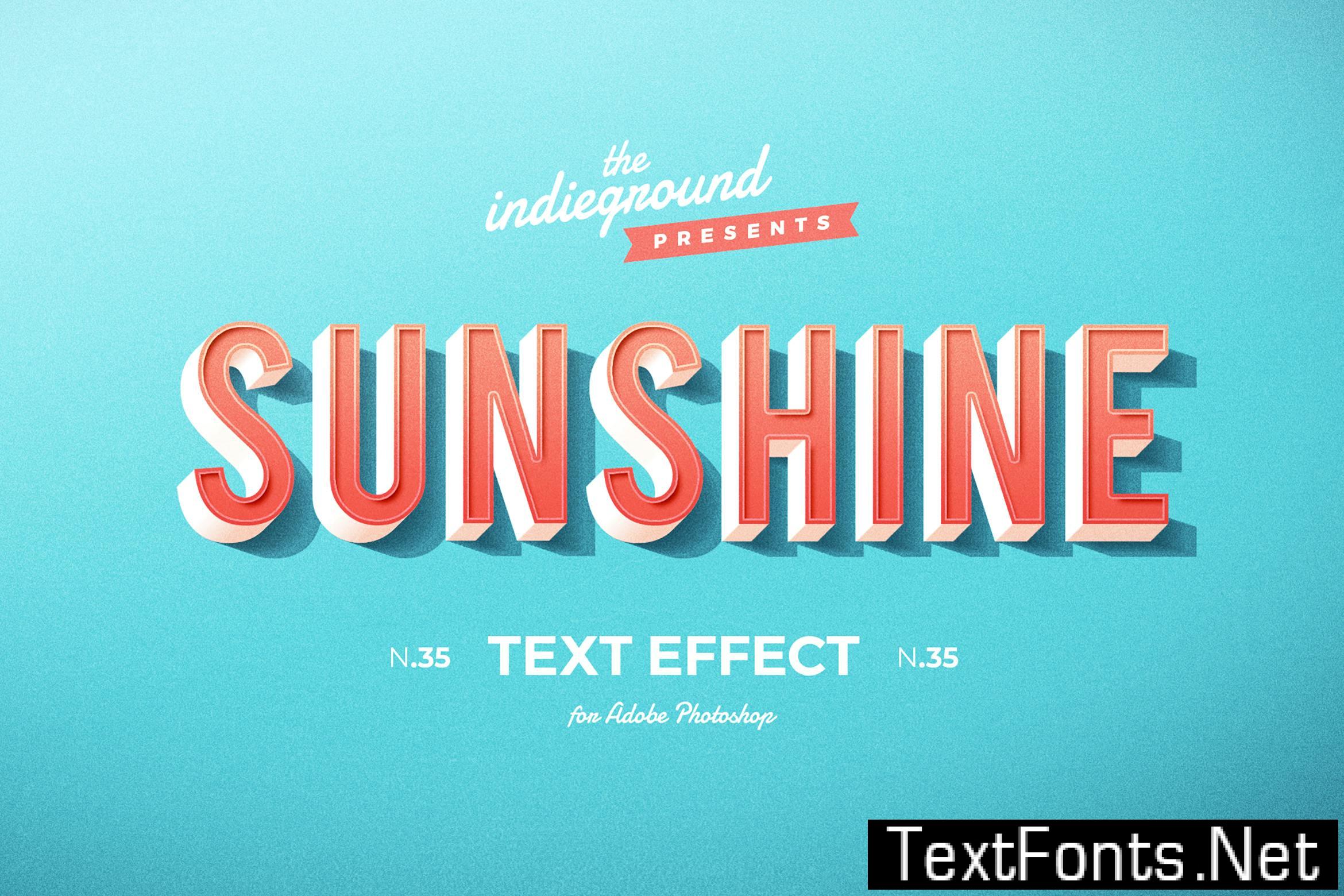 Retro Vintage Text Effect N.35 2U278GY