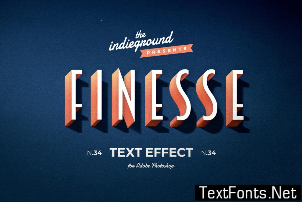 Retro Vintage Text Effect N.34 VLMD2LE