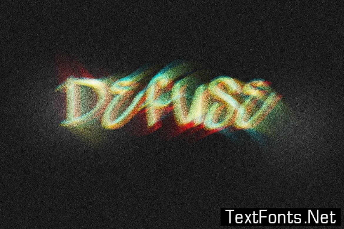 Defused Blurry Text Effect 6SGM87Q