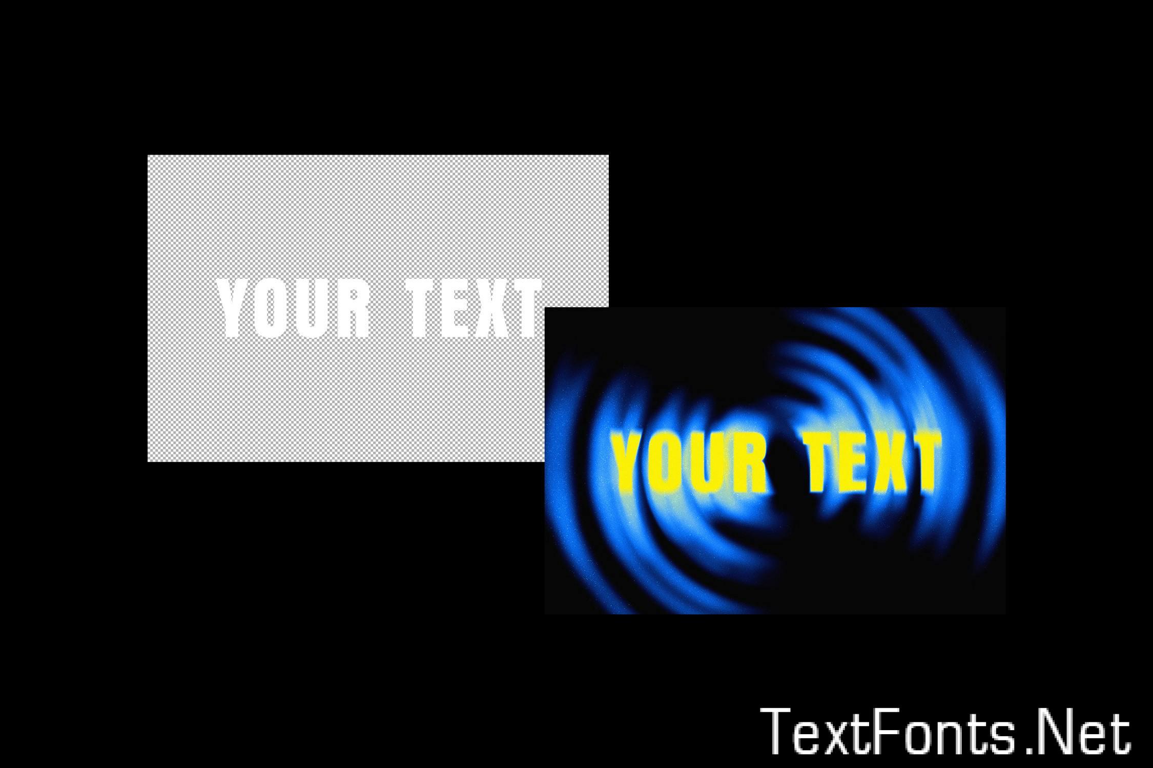 Motion Mist Text Effect 5F475HM