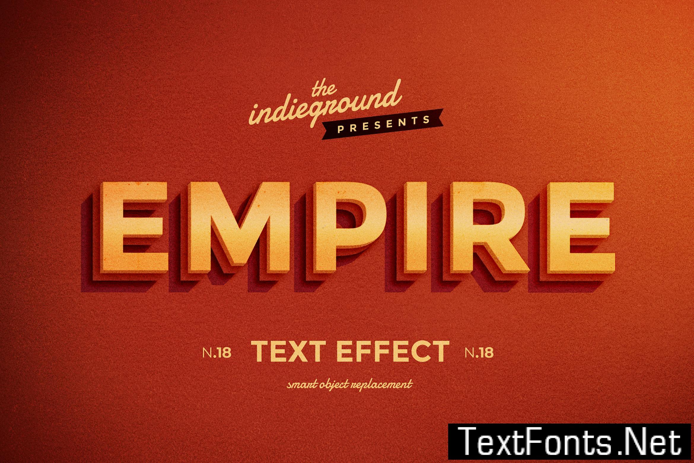 Retro Vintage Text Effect N.18 NTU9CB9