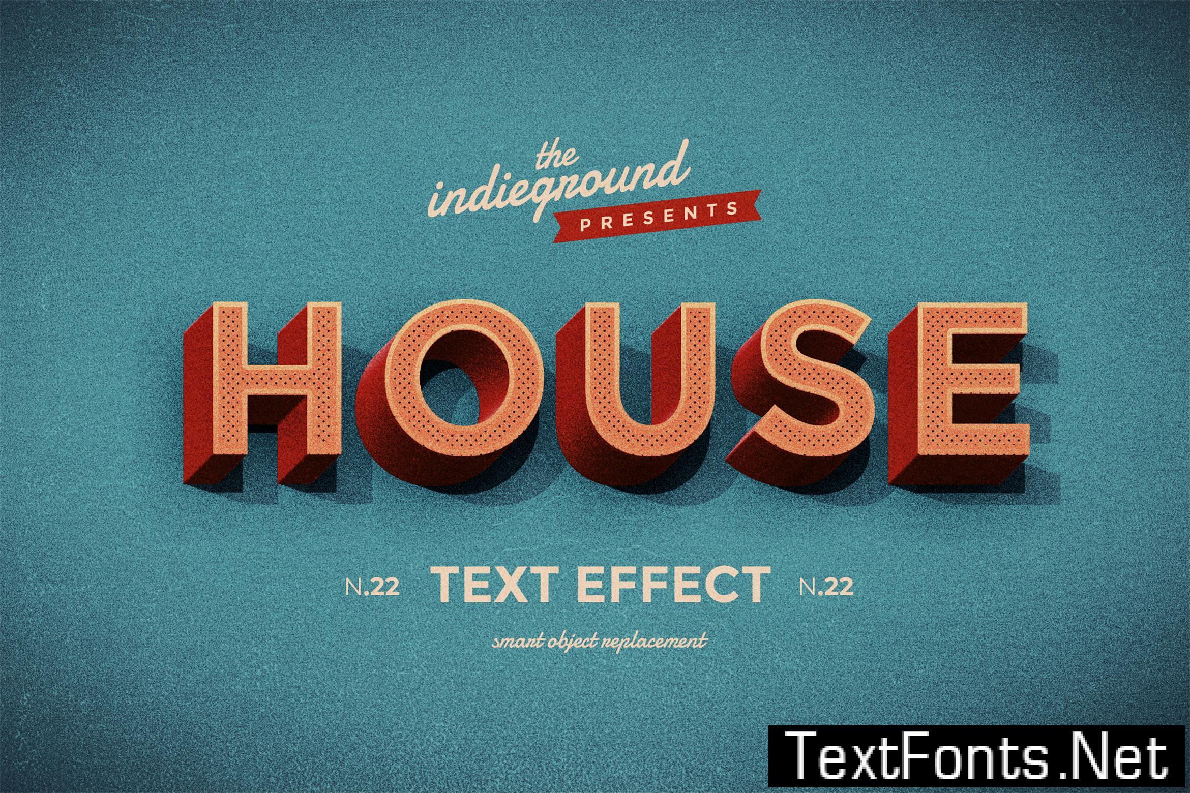 Retro Vintage Text Effect N.22 3EW5LB6