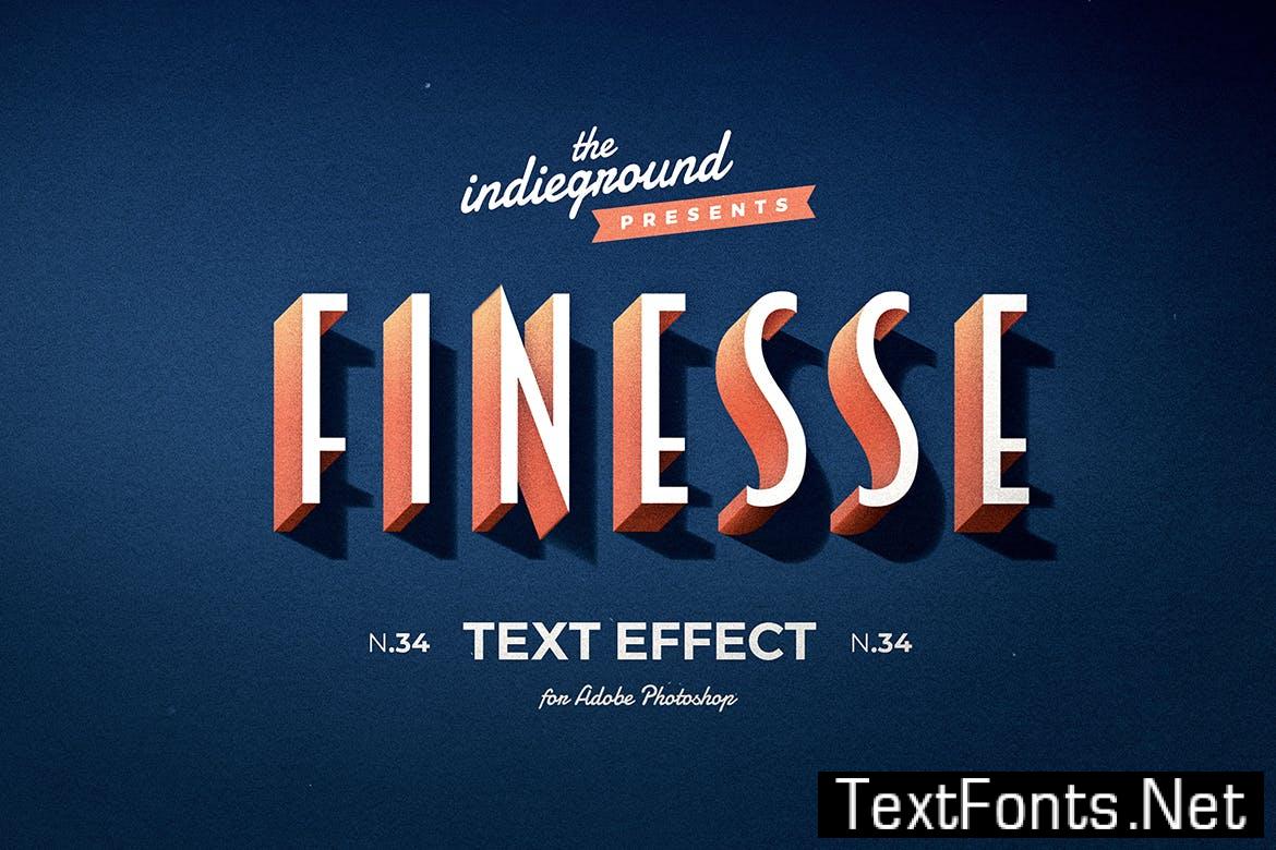 Retro Vintage Text Effect N.34 VLMD2LE