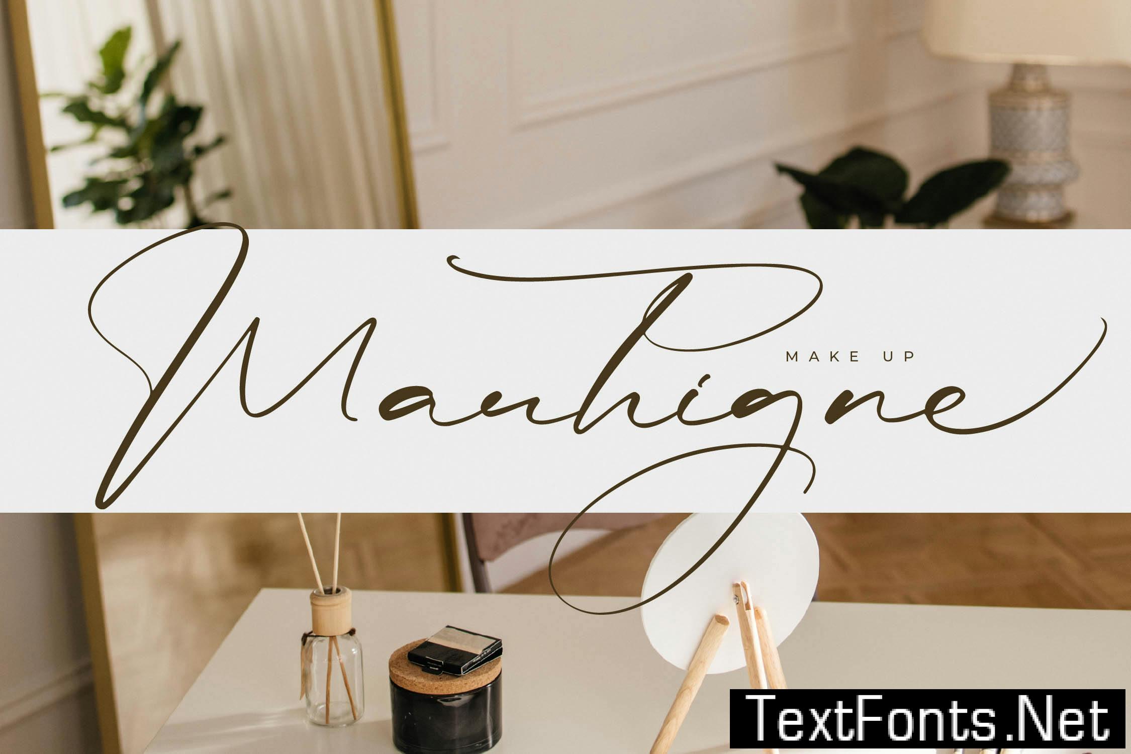 Rulligedro Modern Calligraphy Script J7HSCYW