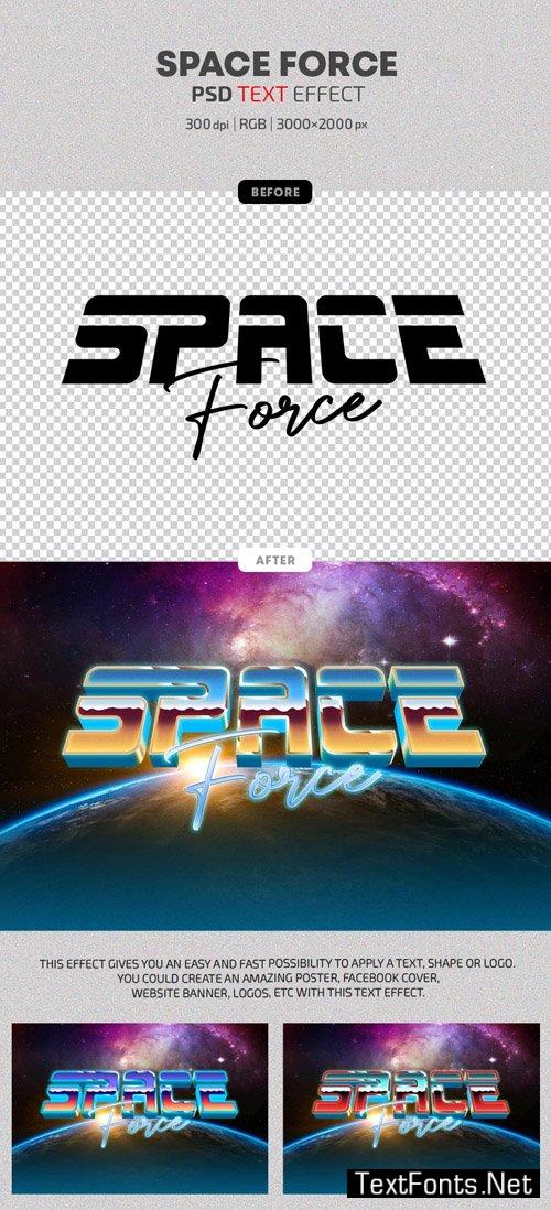 Space Force - Photoshop Text Effects-0