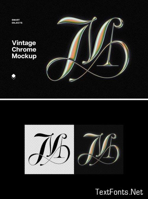 Vintage Acid Chromatic Text And Logo Effect-0
