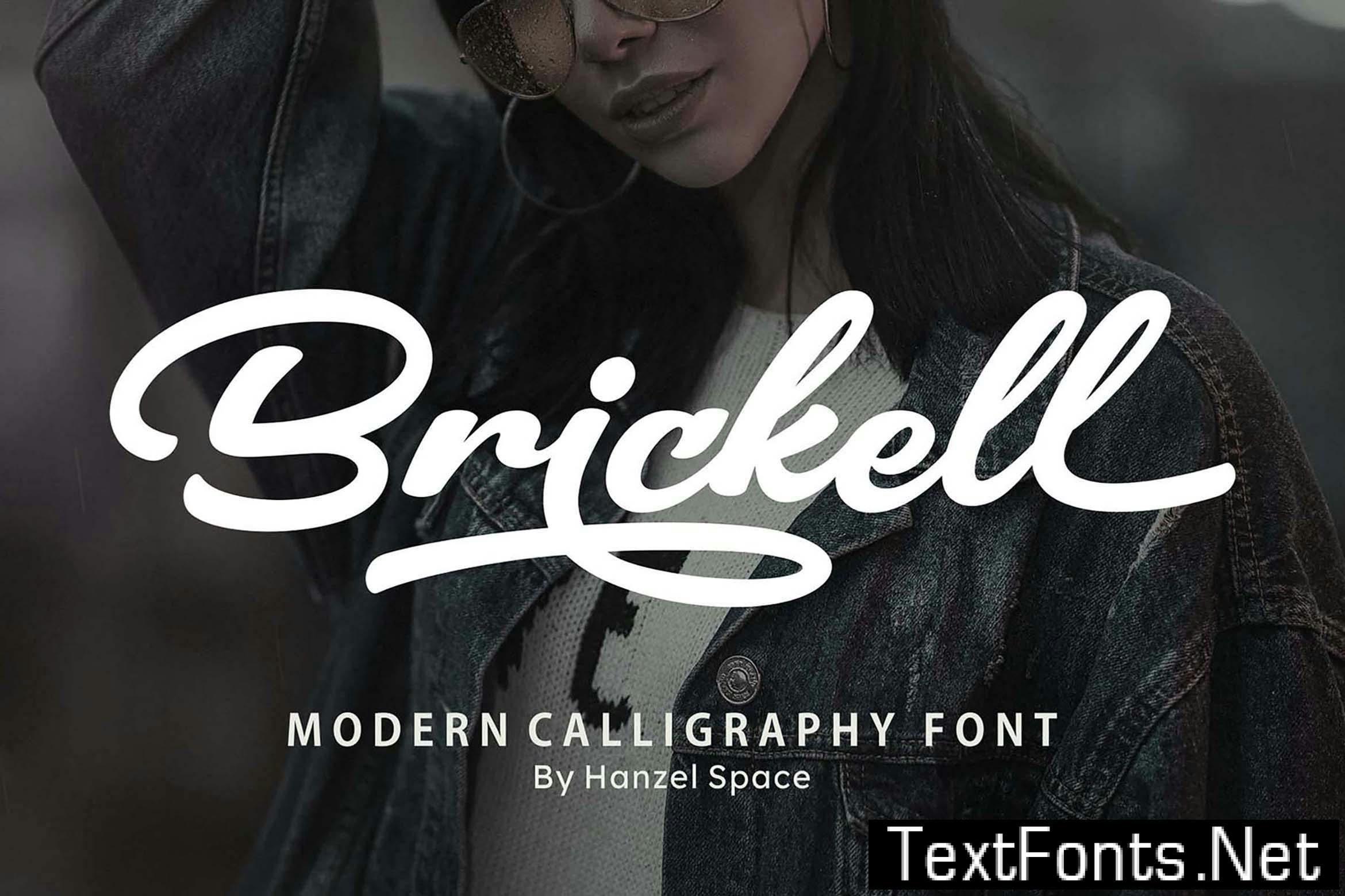 Brickell – Modern Calligraphy Font ZN2LBJU