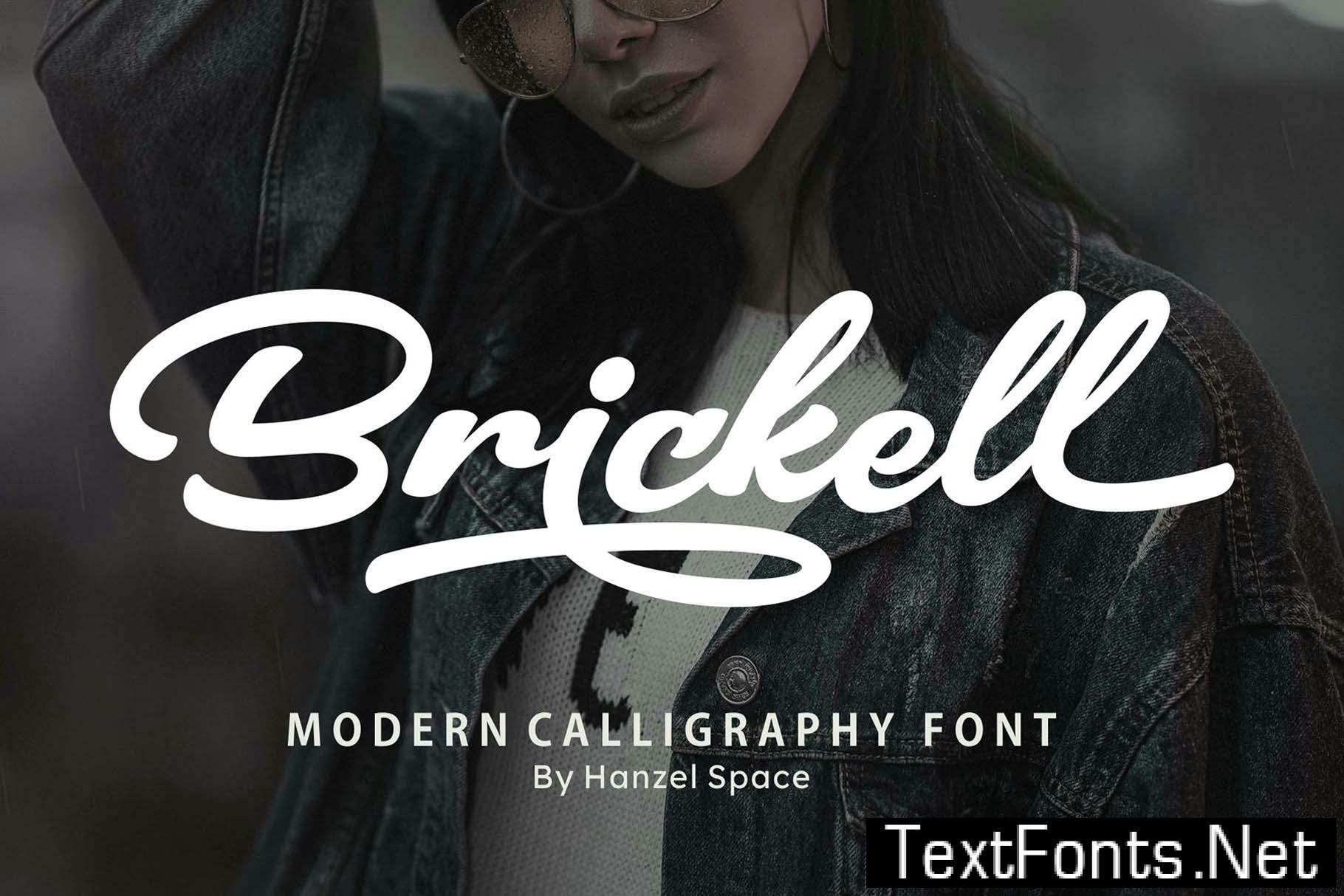 Brickell – Modern Calligraphy Font ZN2LBJU