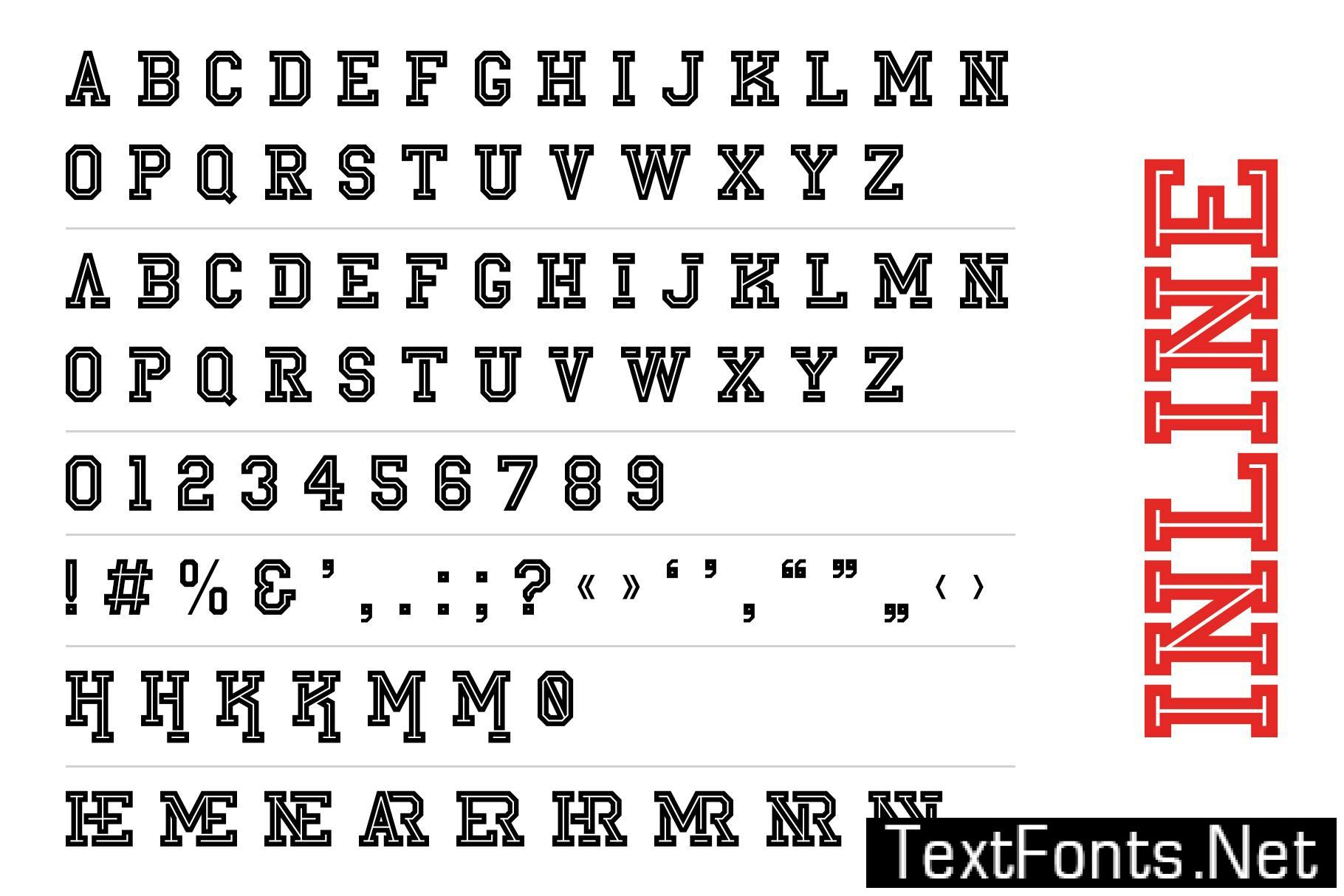 North Arena Slab Serif Font VN9U45W