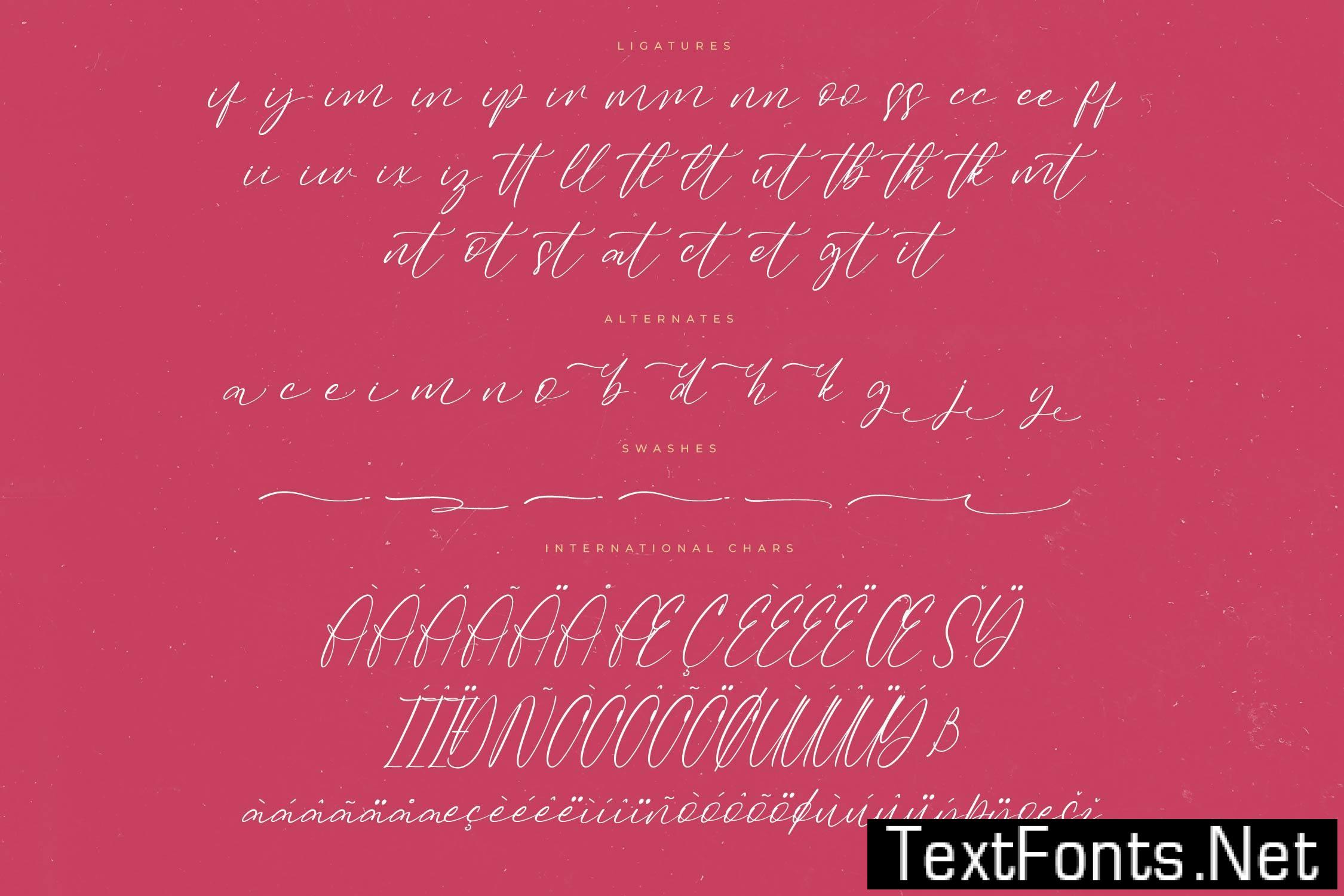 Historic Yukata Modern Handwritten Font V8ZUZ65