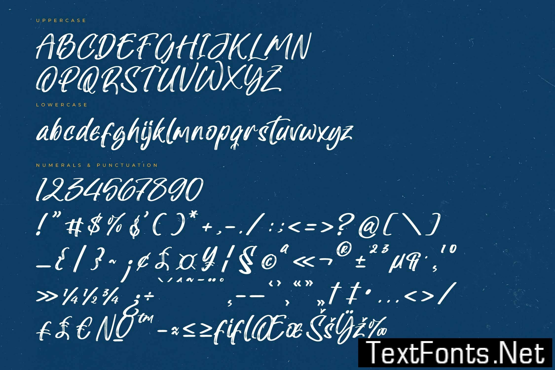 Magical Electro Modern Handbrush Font DPZSU6K