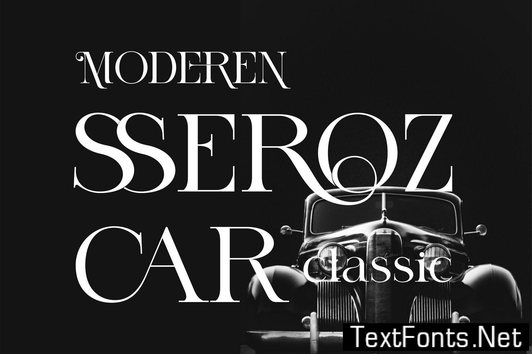 RANKEN MITRON Modern Ligature Serif 3K2WUZW