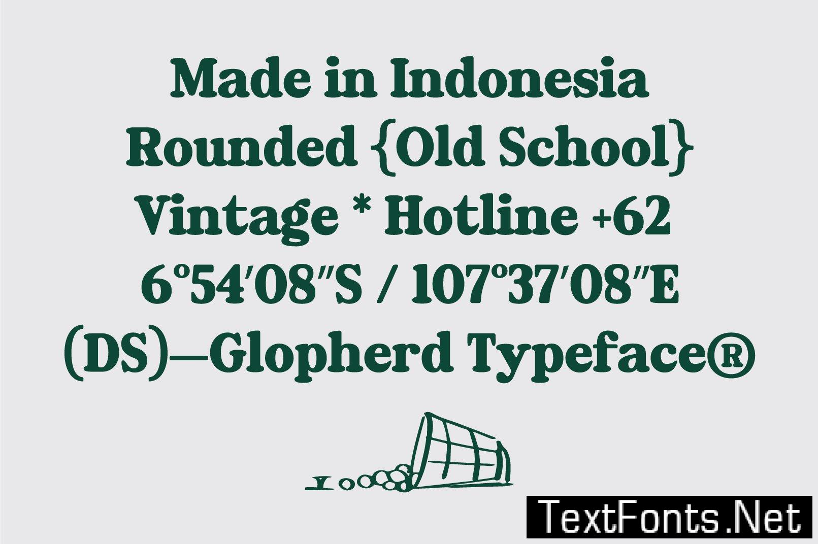 Golpherd – Classic Bold Display Font PN7BSZK