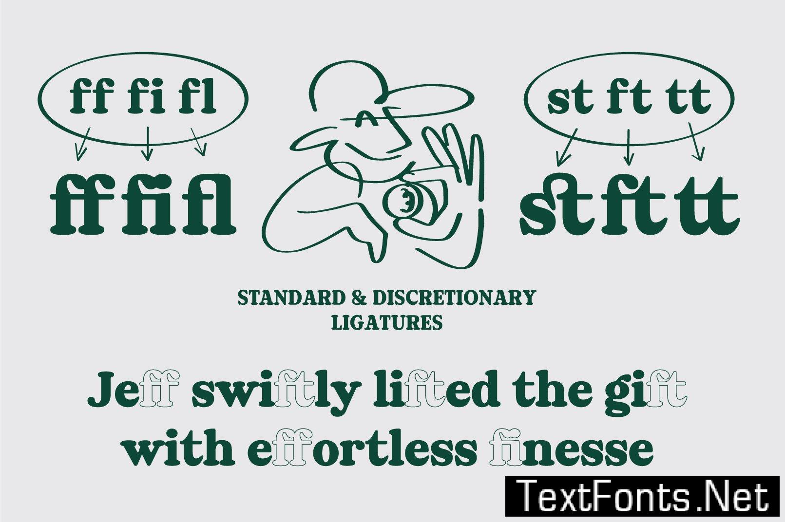 Golpherd – Classic Bold Display Font PN7BSZK