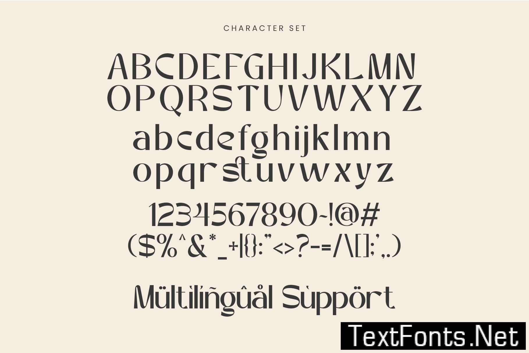 Luminora - Modern Display Sans Serif Font PL6ATRR