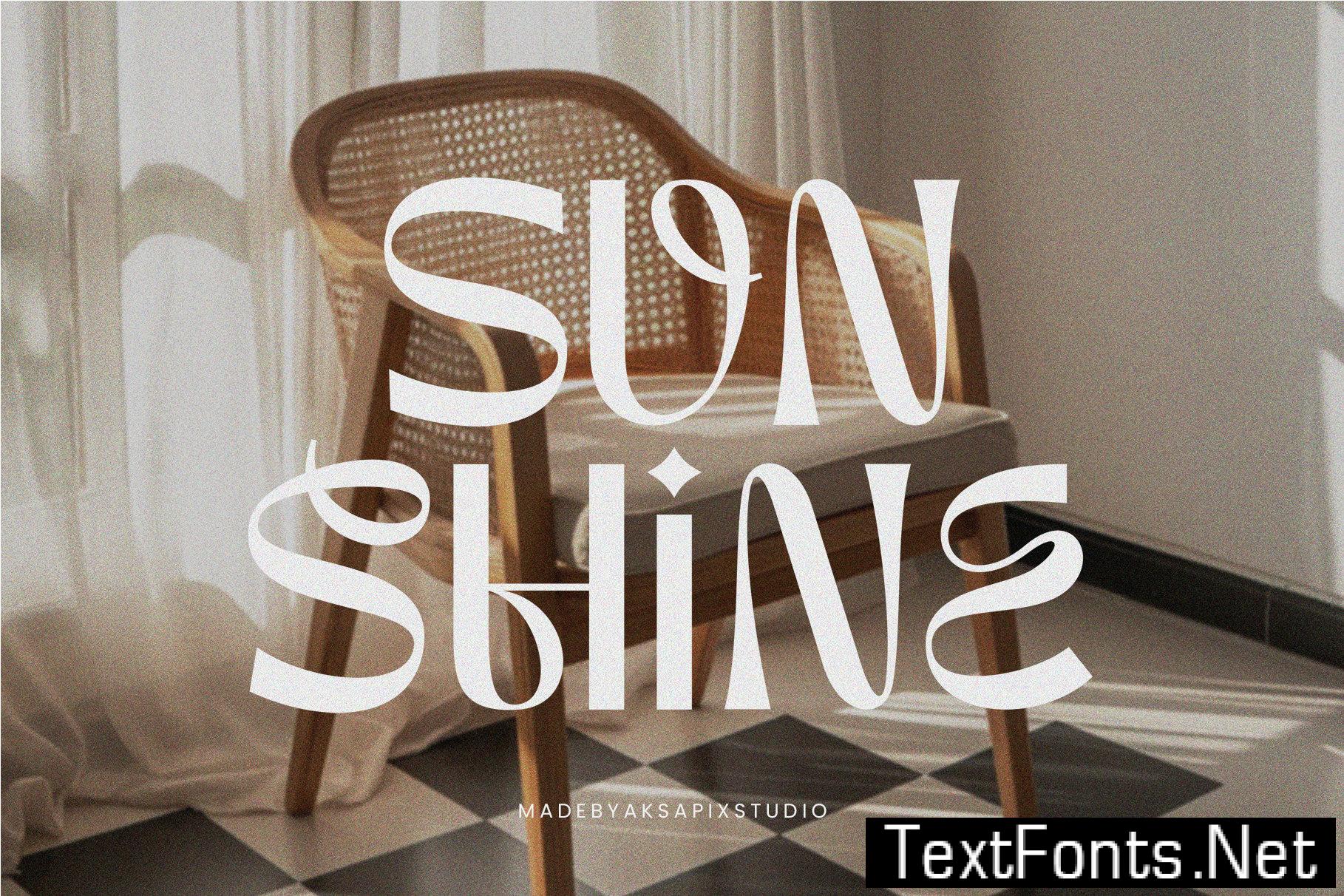 Luminora - Modern Display Sans Serif Font PL6ATRR