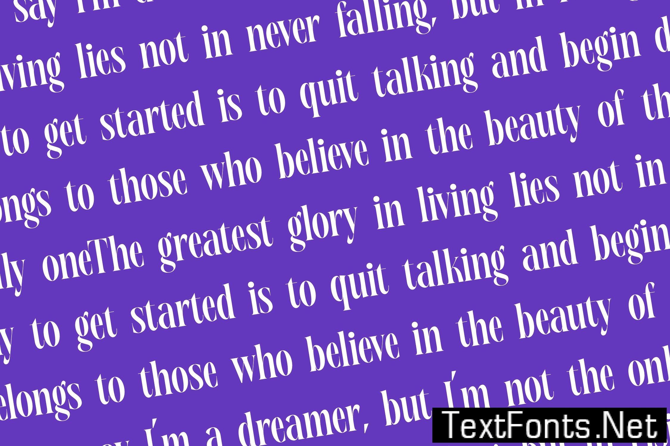 Magrefin Modern Display Font WVNDGFW