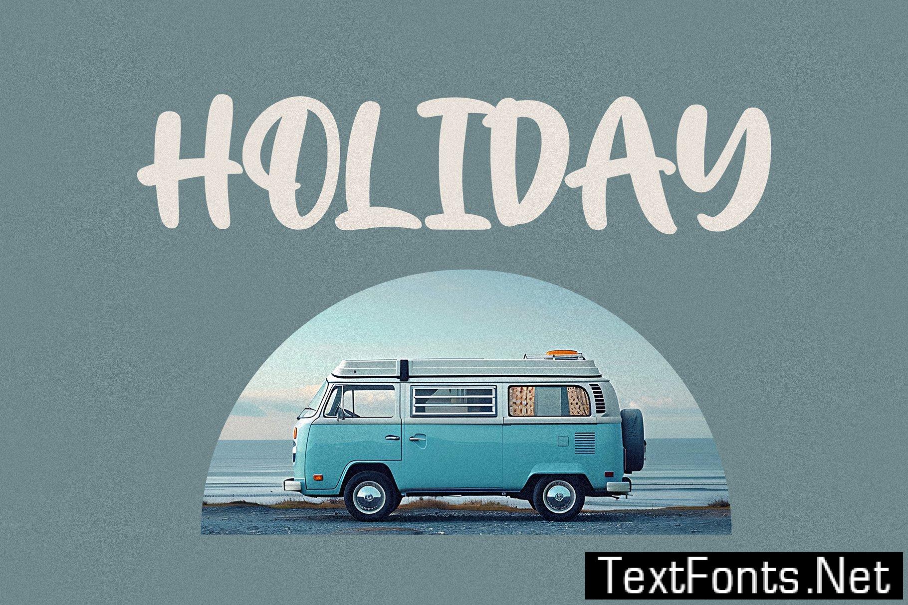 Moris Palm - Handwritten Summer Font D6AUPYS