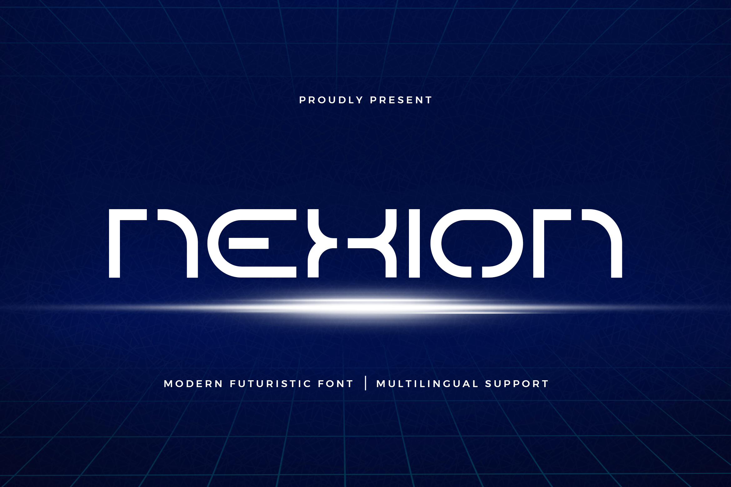 Nexion - A Modern Futuristic Font EXV5AKY