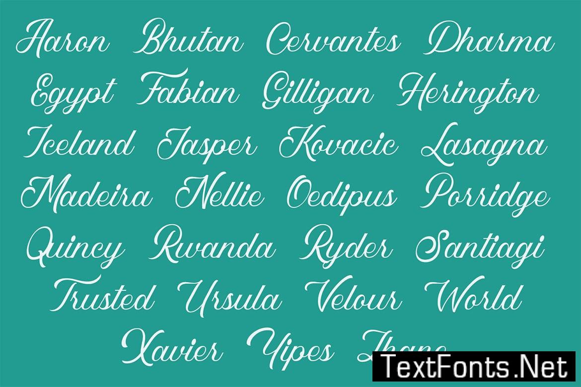 Frontman - Clean Script Font K7H4XSK