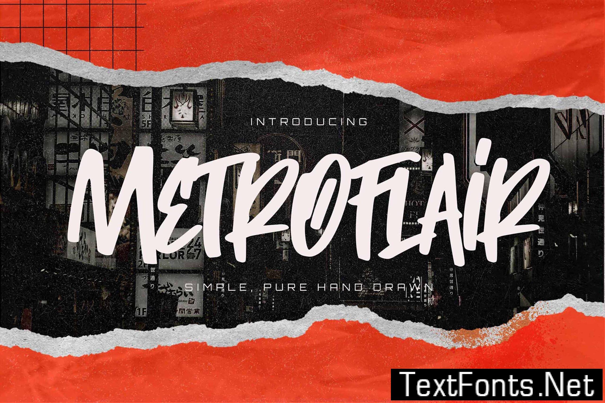 Metroflair - Simple Pure Hand Drawn 26FRU7H