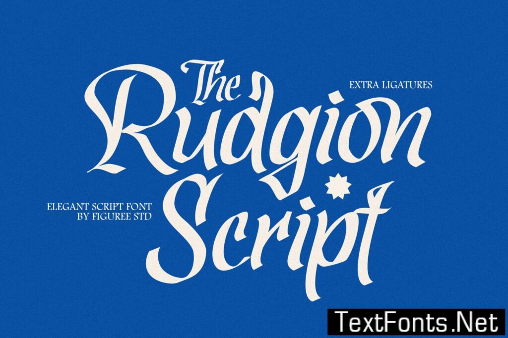 Rudgion – Classy Bold Script 6Z8FBYA
