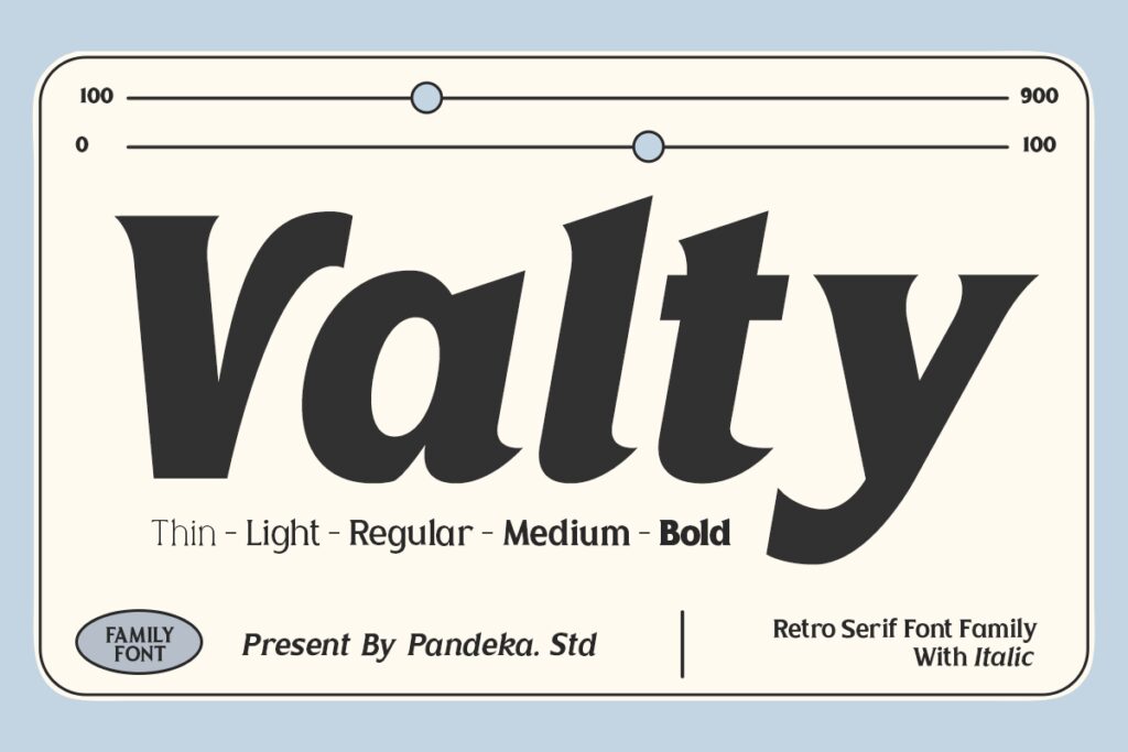 Valty – Modern Sans Font 8QK9XCG