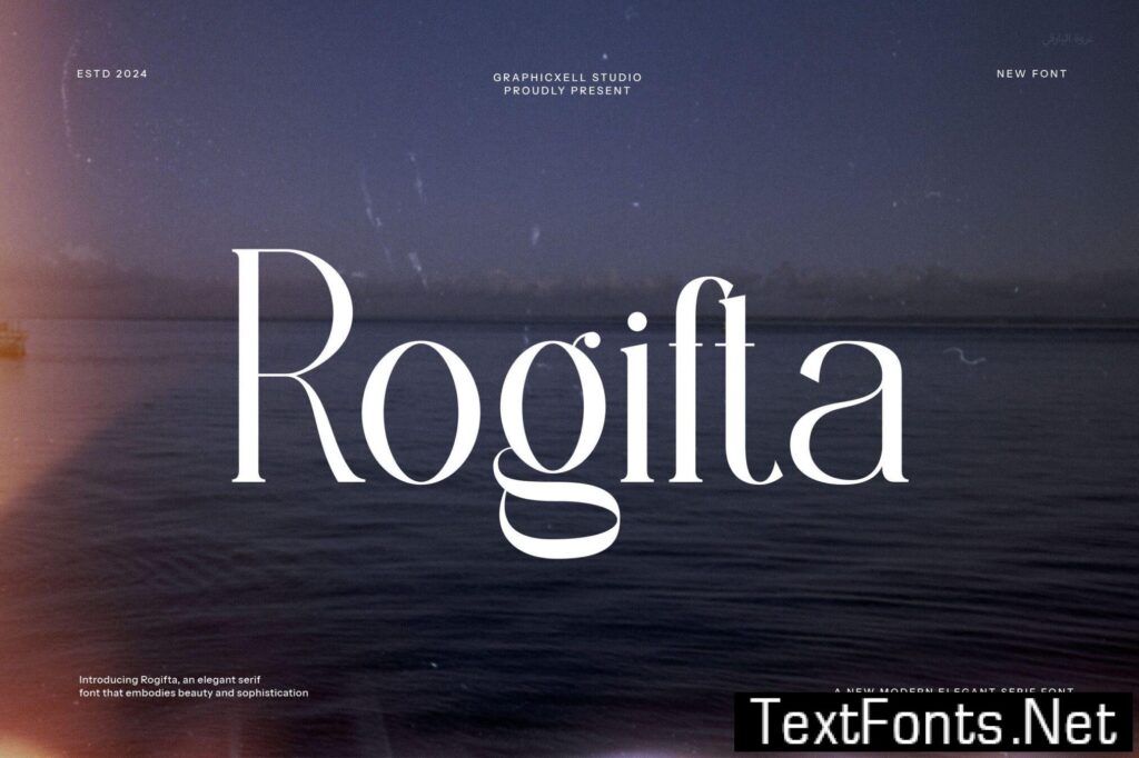 Rogifta Elegant Serif Font T5KK2ZM