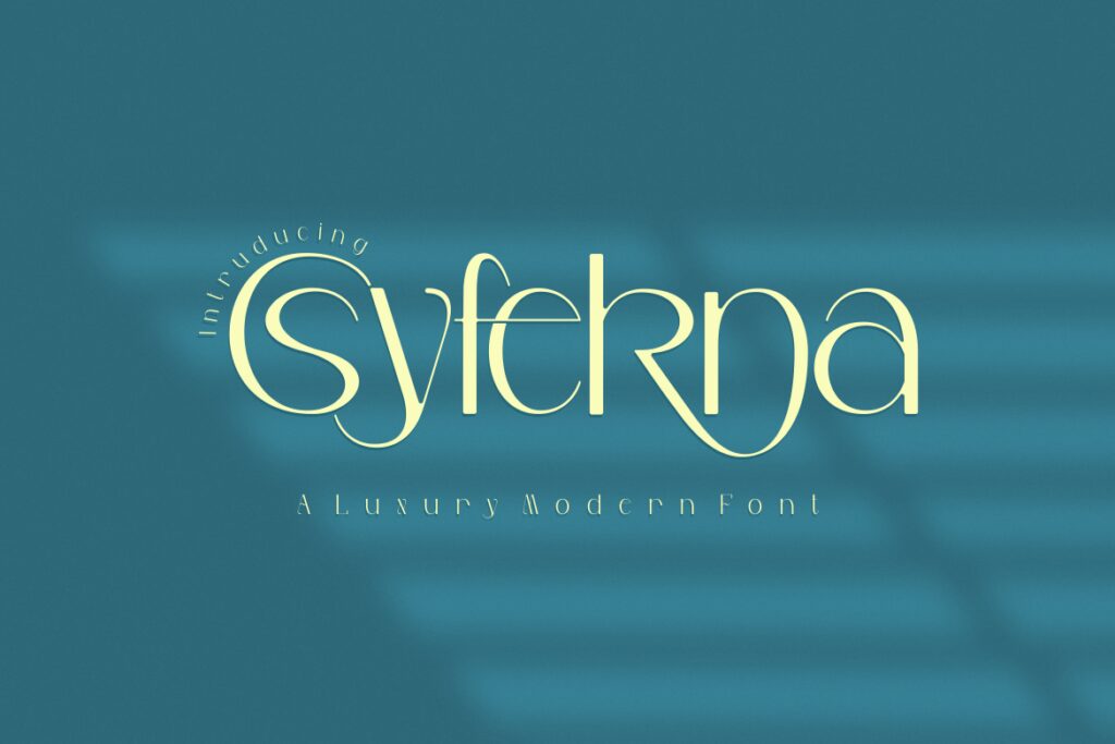 Csyfekna – Luxury Modern Font E6EZSWZ