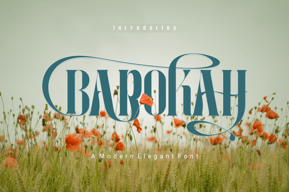 Barokah – Modern Elegant Font 6J33WBC