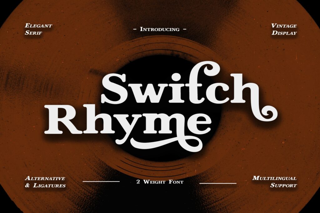 Switch Rhyme – Retro Modern Serif FZRSQFL