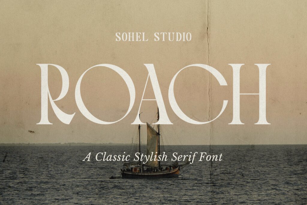 Roach – Modern Elegant Classic Stylish Serif EZPNRJV