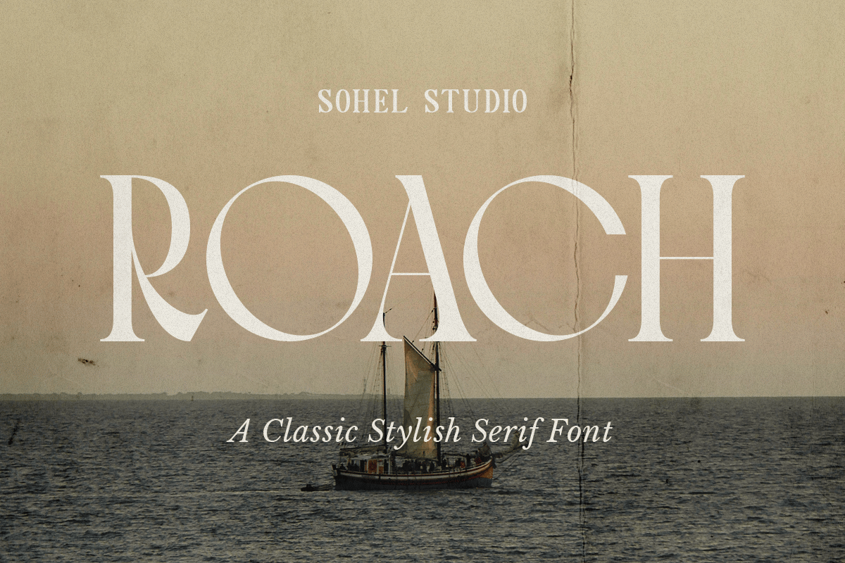 Roach – Modern Elegant Classic Stylish Serif EZPNRJV