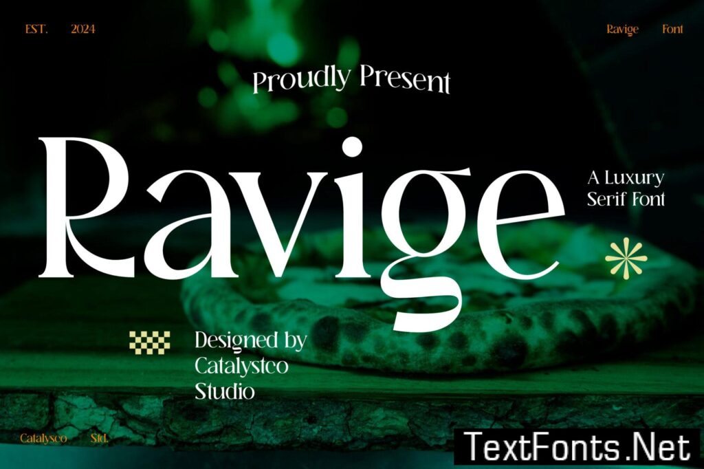 Ravige Luxury Serif Font 2KW85FK