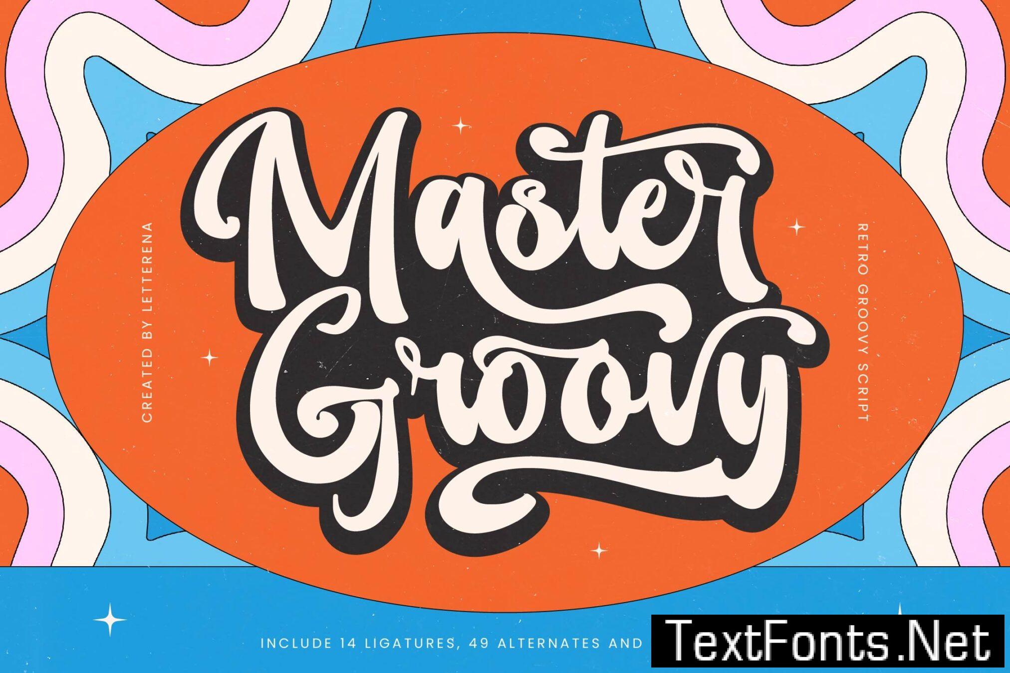 Master Groovy Retro Goovy Script AAQJY3M