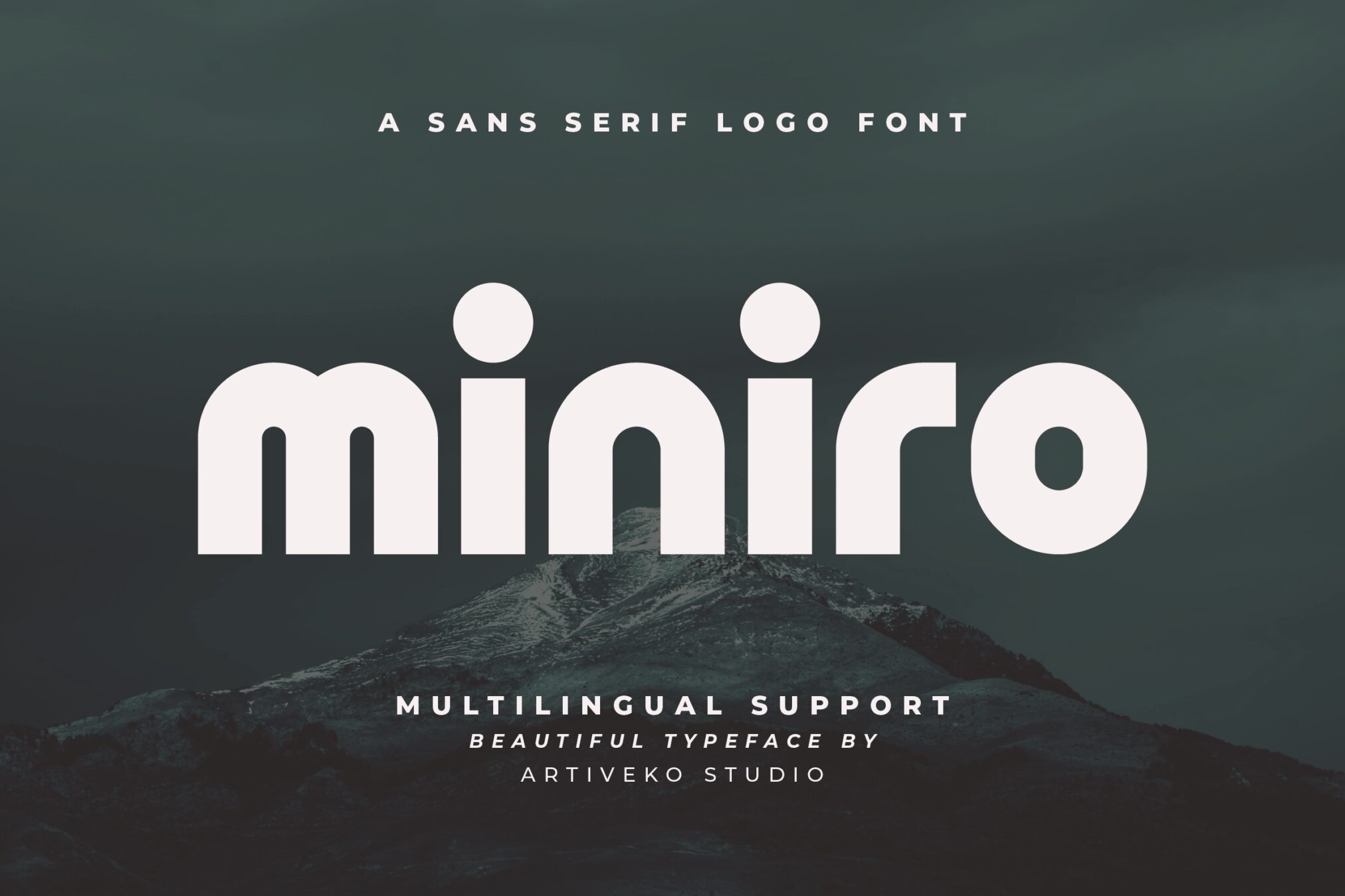 Miniro Logo Font FUHXMK7