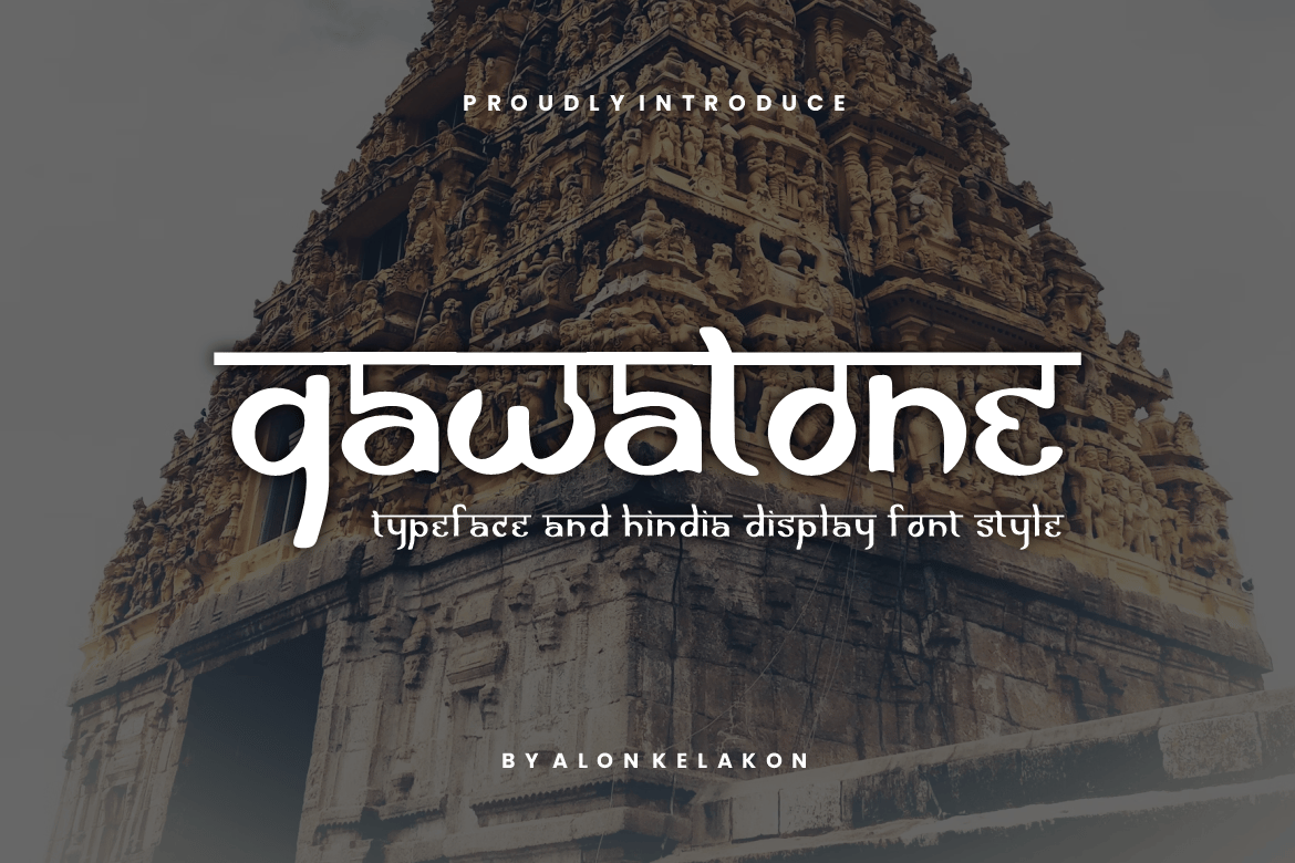 Qawatone – Hindi Display Font PPDWL78