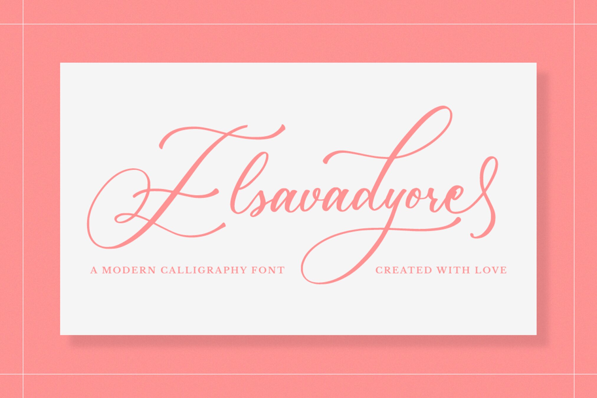 Elsavadyore – Calligraphy Font MHBJXTY