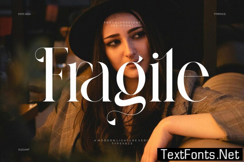 Fragile Modern Ligature Serif M4GQHDX