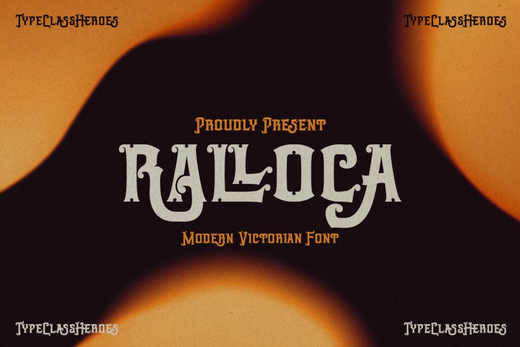 Ralloca Victorian Font 39L4AEC